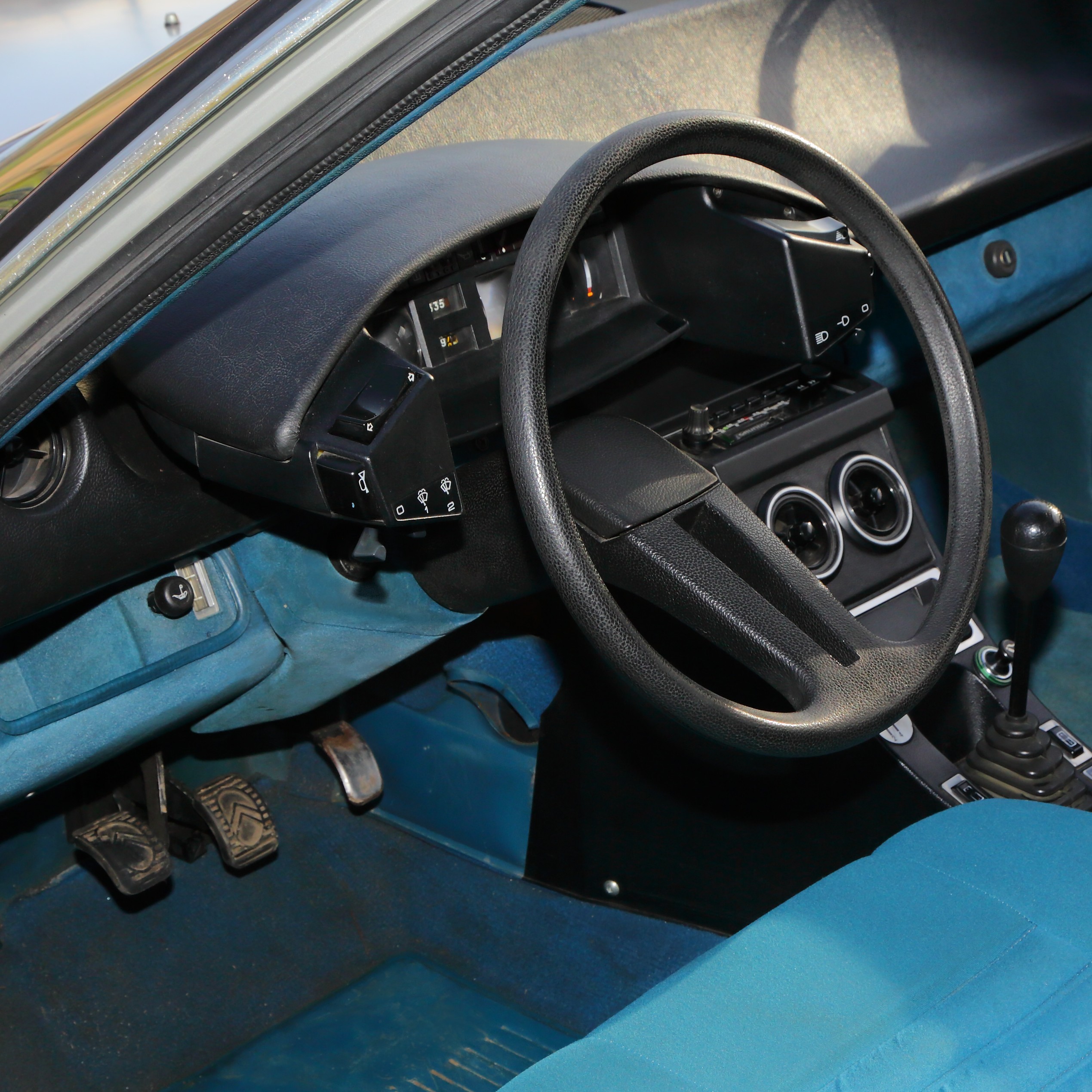 Cockpit Citroën CX Super 1976
