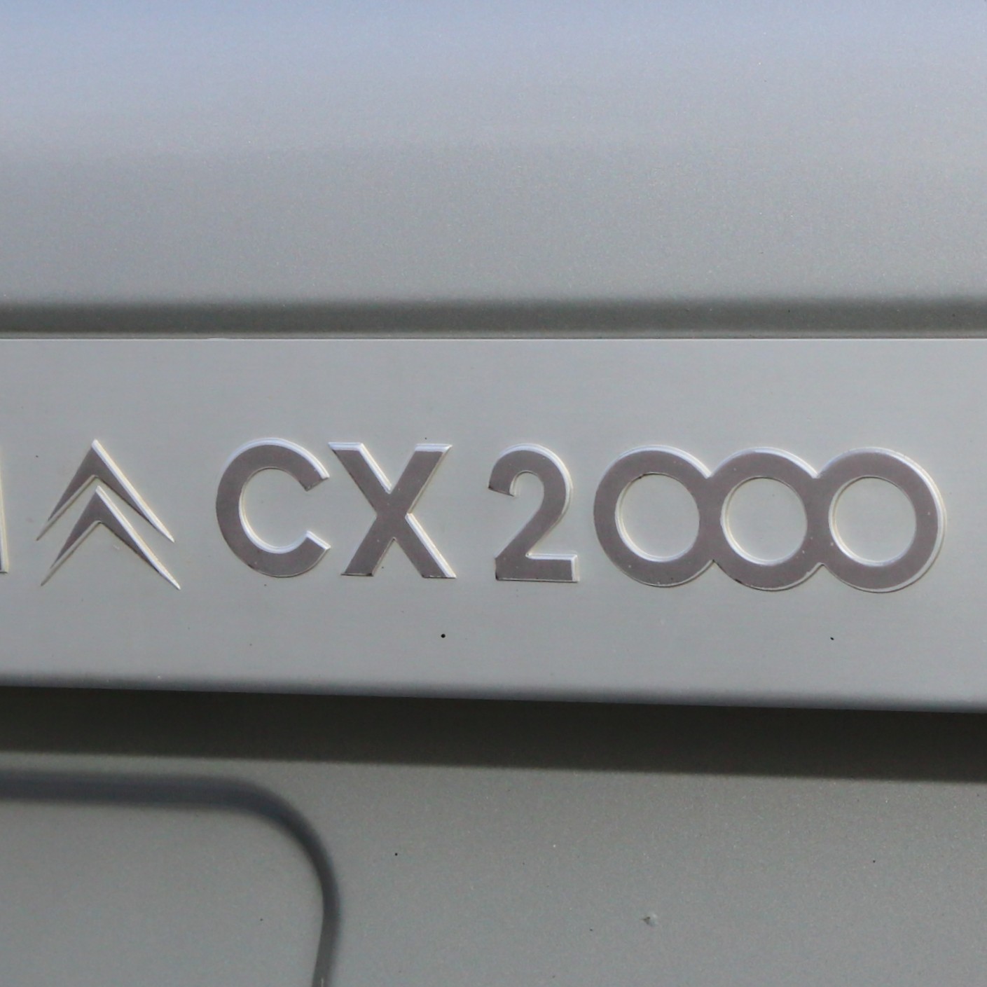 Détail malle arrière