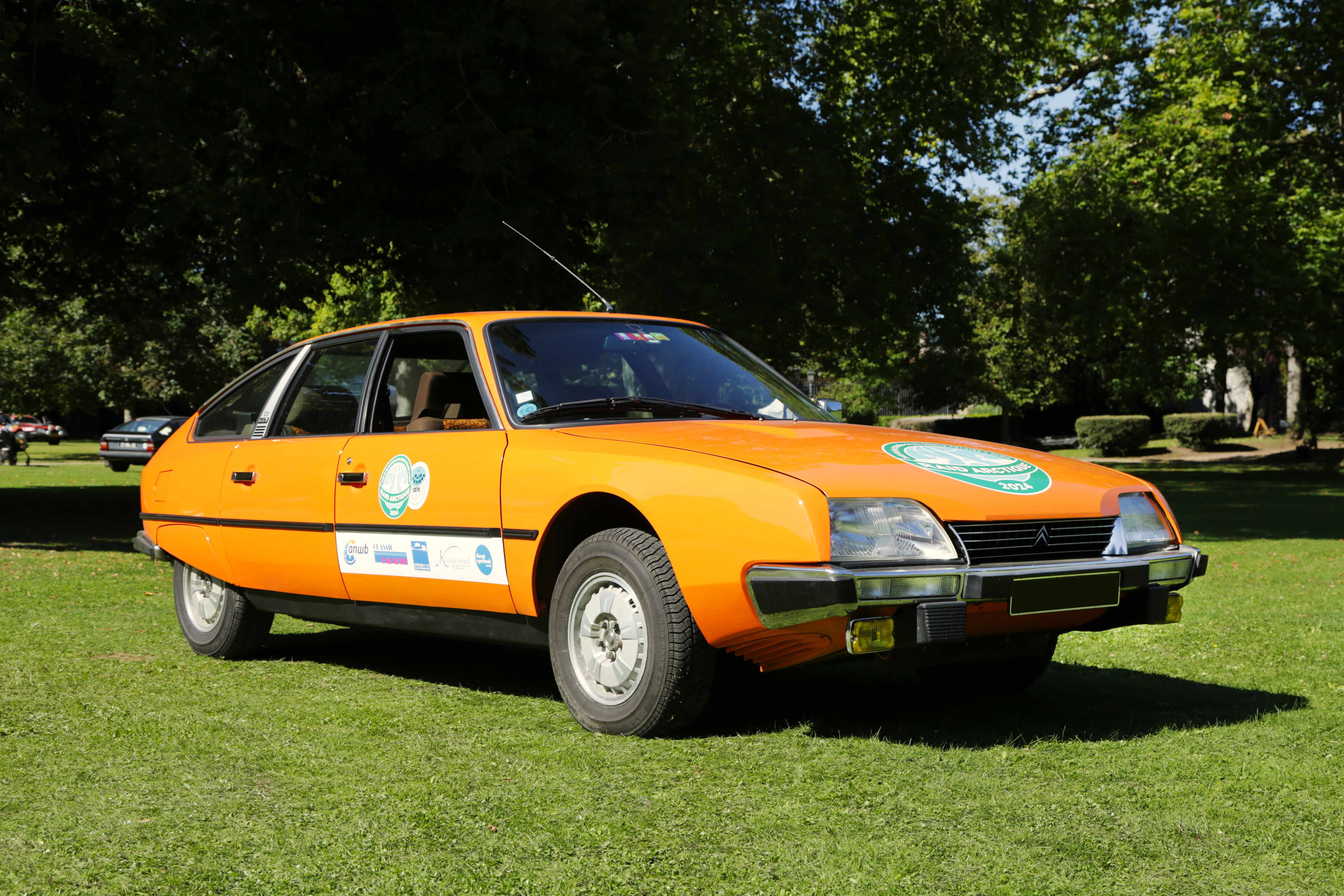 Citroën CX teinte AC437 Mandarine